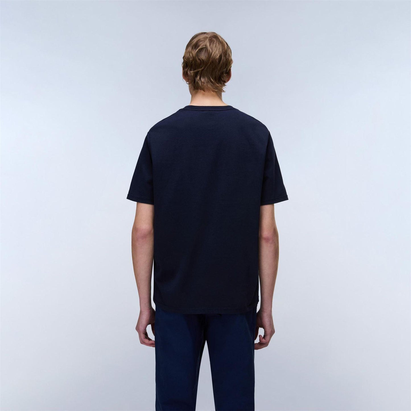 Marine Blue - Lifestyle - Napapijri Mens Recycled Cotton T-Shirt