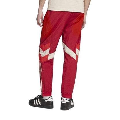 Maroon - Back - Adidas Mens Bayern Munich Tracksuit Bottoms