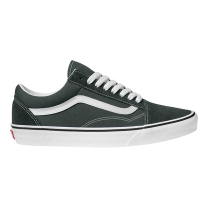 Scarab - Front - Vans Mens Old Skool Canvas Trainers