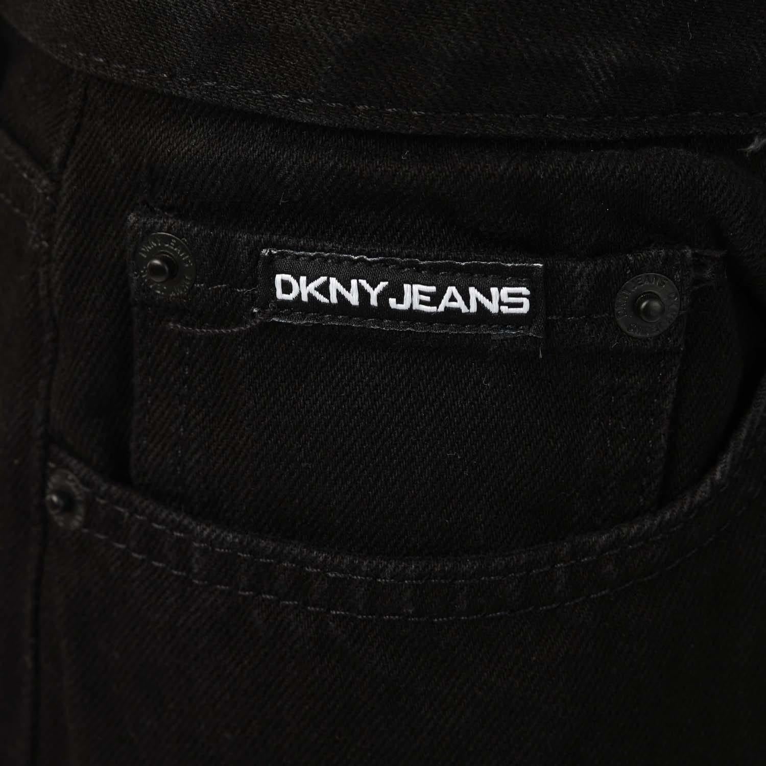 Black - Side - DKNY Womens-Ladies Broome Vintage High Rise Jeans