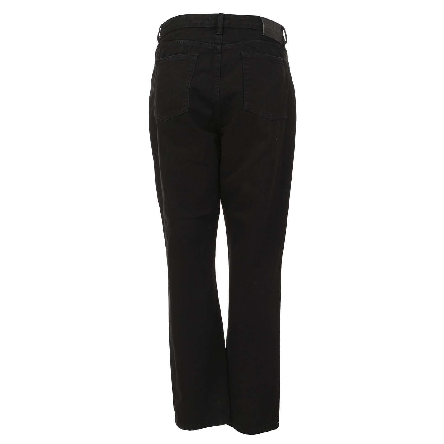 Black - Back - DKNY Womens-Ladies Broome Vintage High Rise Jeans