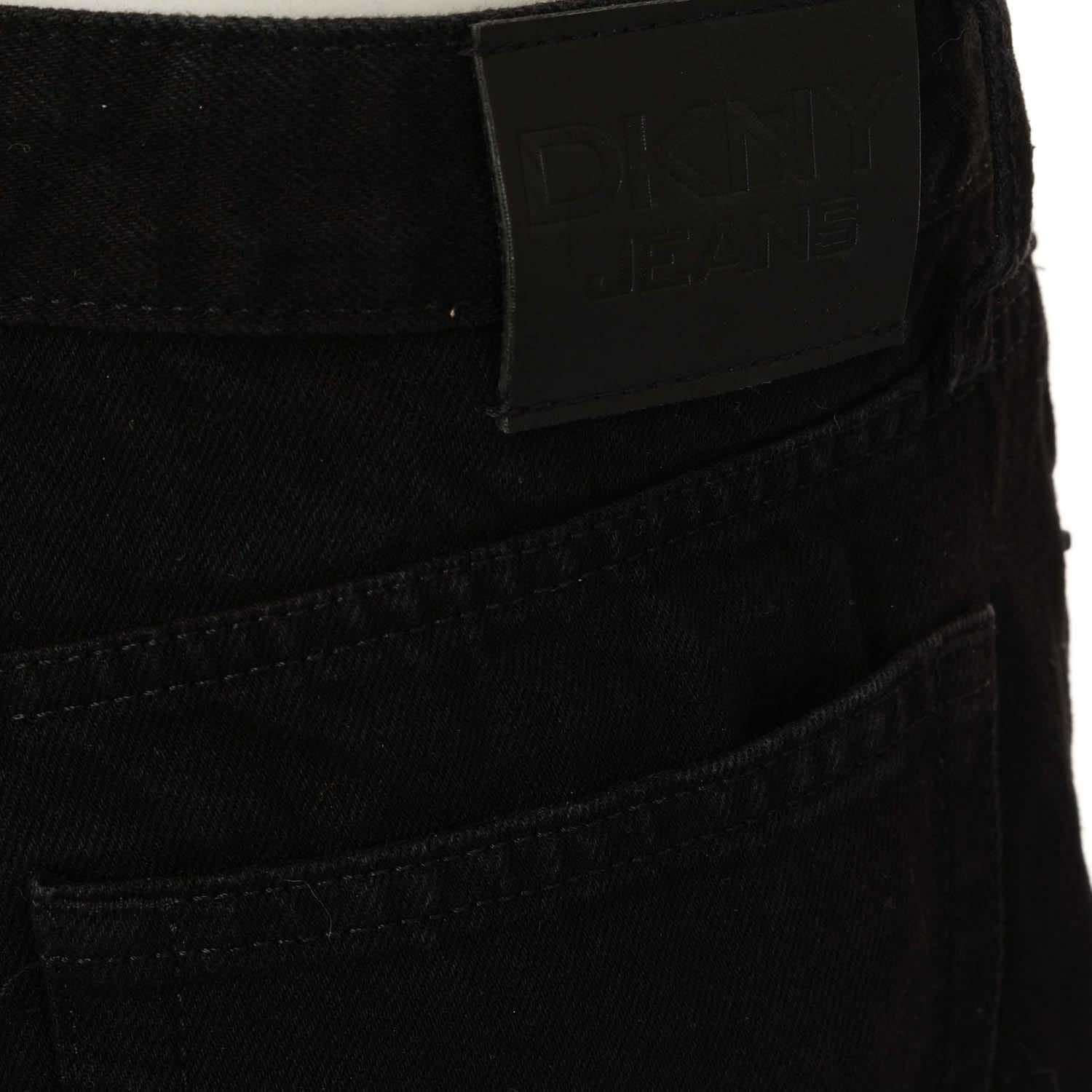 Black - Lifestyle - DKNY Womens-Ladies Broome Vintage High Rise Jeans