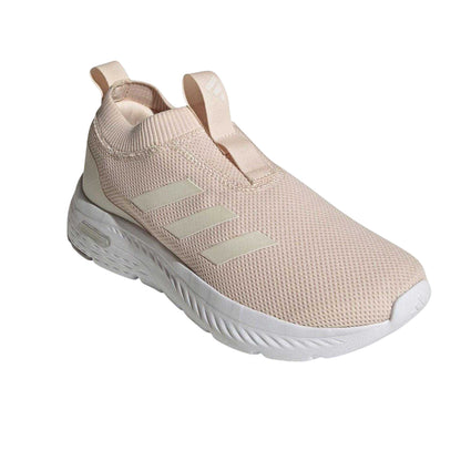 Quartz-Grey - Pack Shot - Adidas Womens-Ladies Cloudfoam Move Sock Trainers