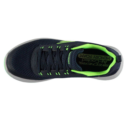Navy-Lime - Lifestyle - Skechers Childrens-Kids Dyna Tread Trainers