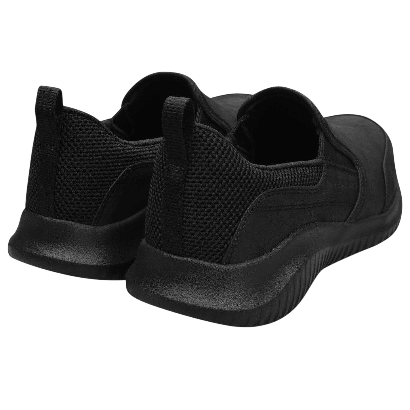 Black - Back - Skechers Mens Ultra Flex 3.0 Smooth Step Trainers