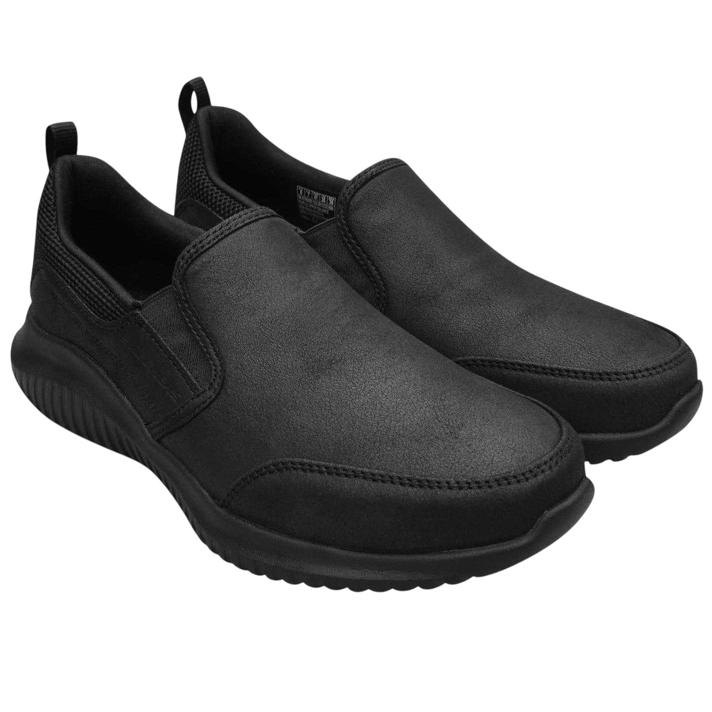 Black - Pack Shot - Skechers Mens Ultra Flex 3.0 Smooth Step Trainers