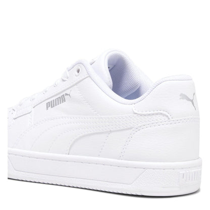 White - Pack Shot - Puma Childrens-Kids Caven 2.0 Trainers