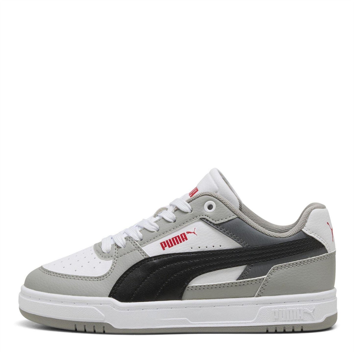 Grey-Black - Back - Puma Childrens-Kids Caven 2.0 Trainers