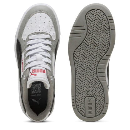 Grey-Black - Side - Puma Childrens-Kids Caven 2.0 Trainers