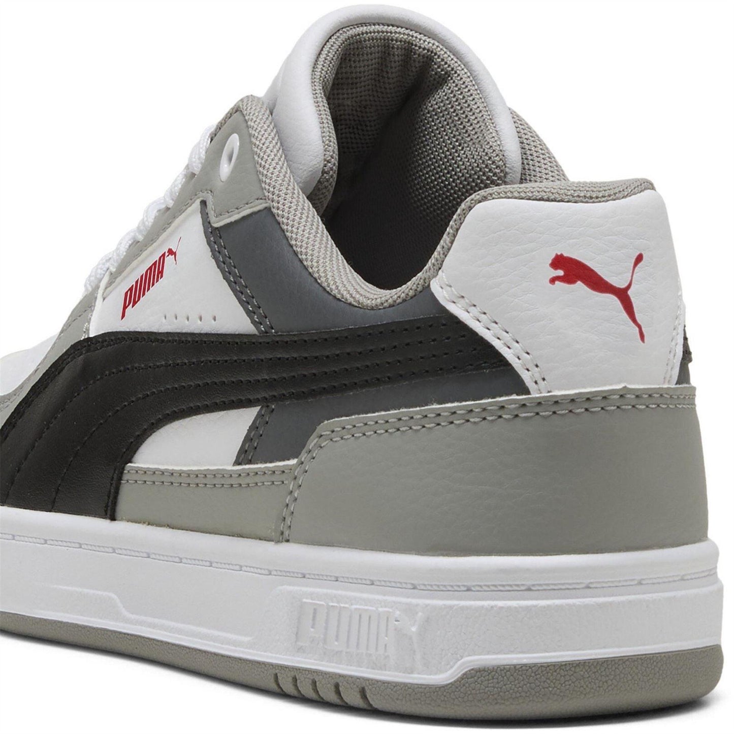 Grey-Black - Pack Shot - Puma Childrens-Kids Caven 2.0 Trainers