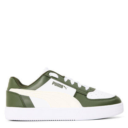 White-Blue - Front - Puma Childrens-Kids Caven 2.0 Trainers