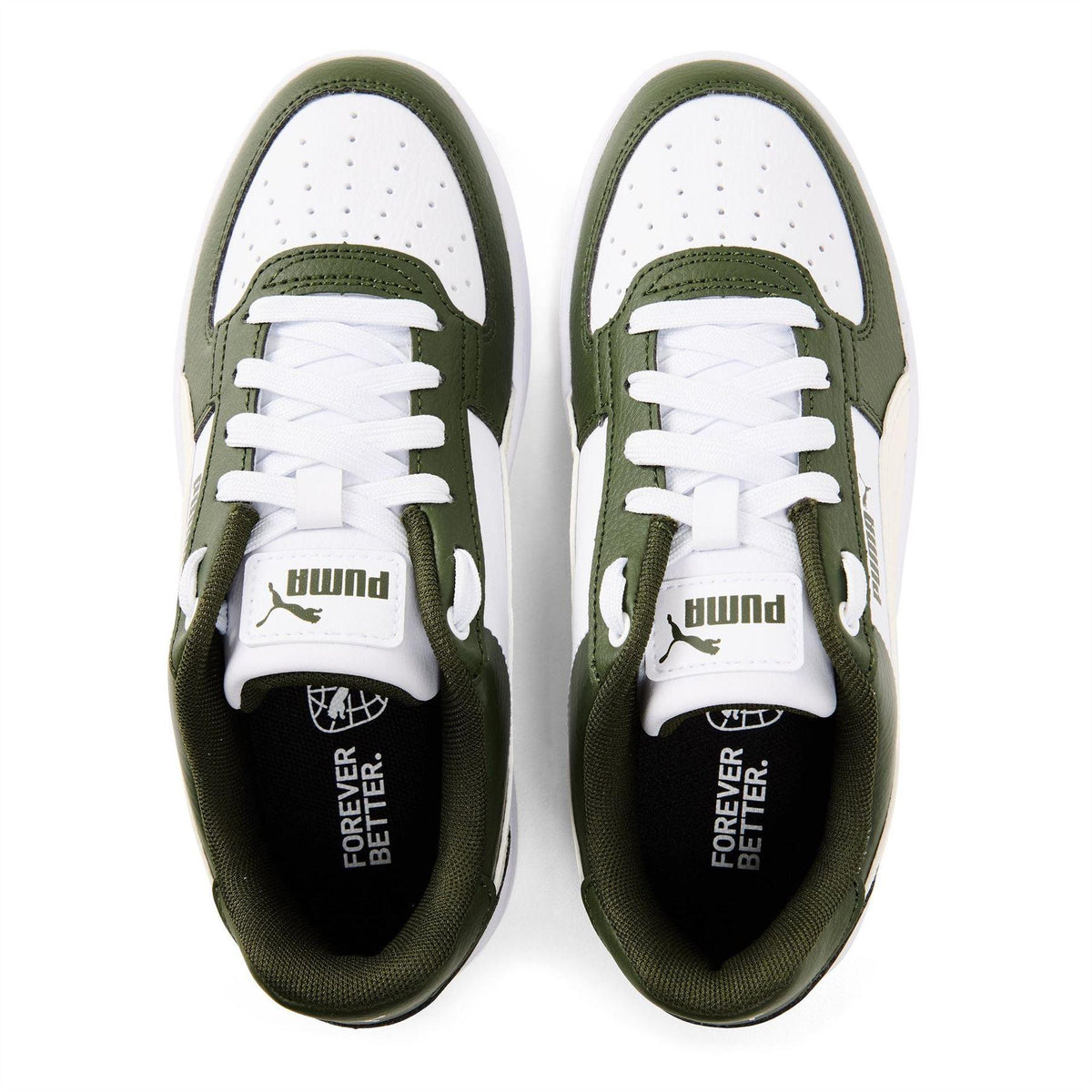 White-Blue - Lifestyle - Puma Childrens-Kids Caven 2.0 Trainers