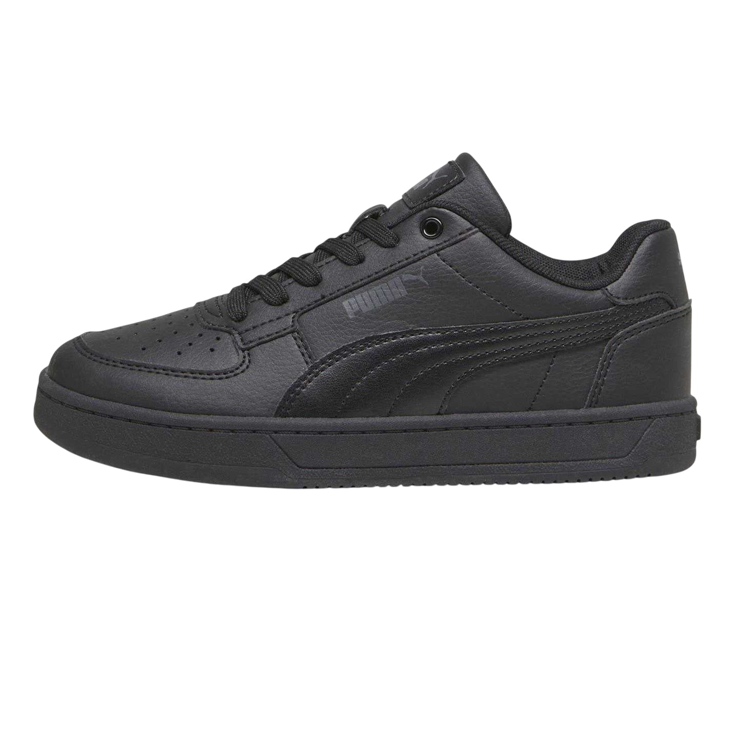 Black - Side - Puma Childrens-Kids Caven 2.0 Trainers