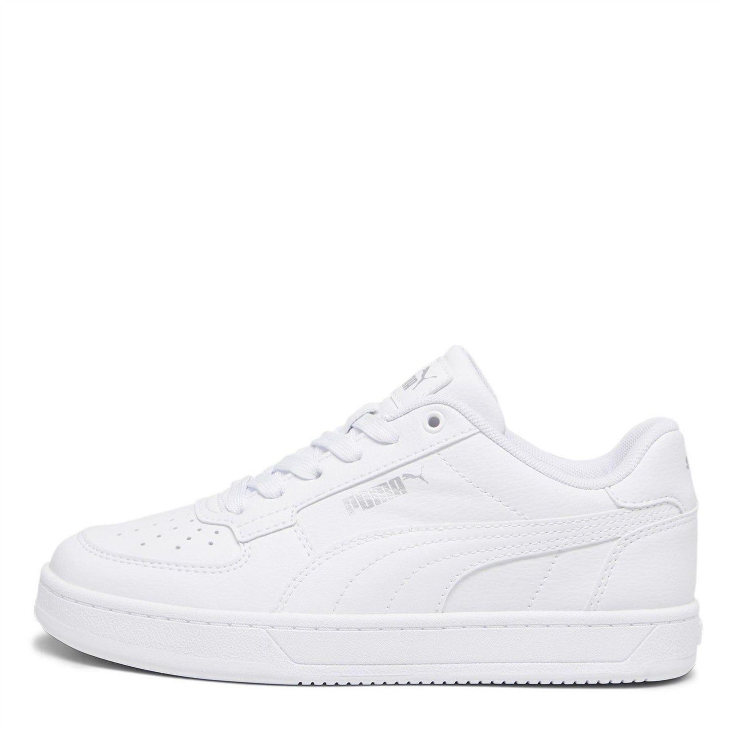 White - Back - Puma Childrens-Kids Caven 2.0 Trainers