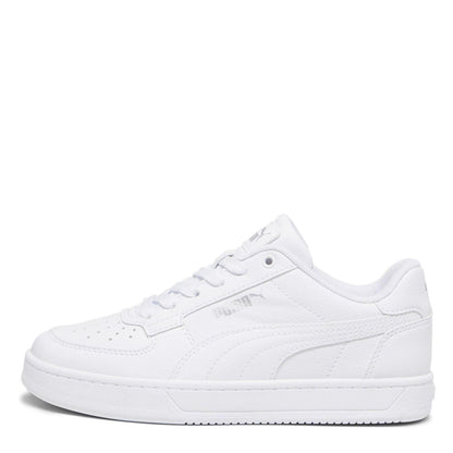 White - Back - Puma Childrens-Kids Caven 2.0 Trainers