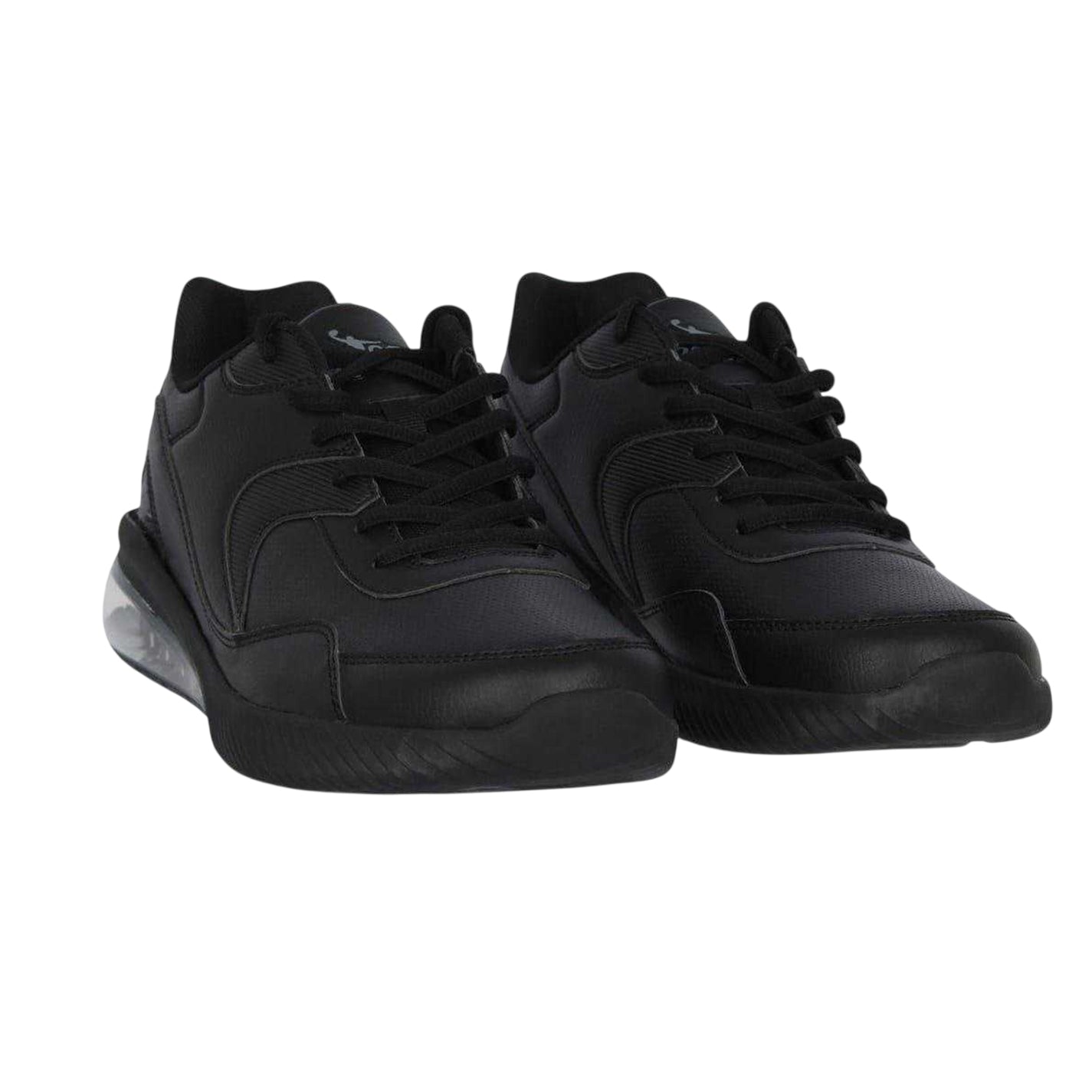 Black - Lifestyle - Rise Mens Air Cushioned Basketball Shoes