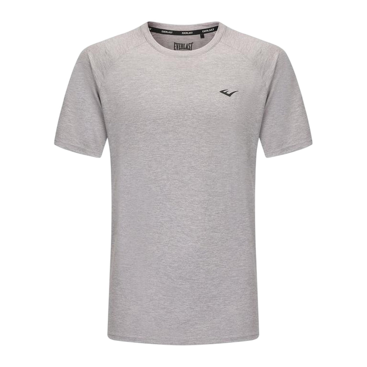 Grey Marl - Front - Everlast Mens Chest Logo T-Shirt