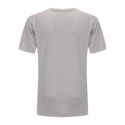 Grey Marl Marl - Back - Everlast Mens Chest Logo T-Shirt