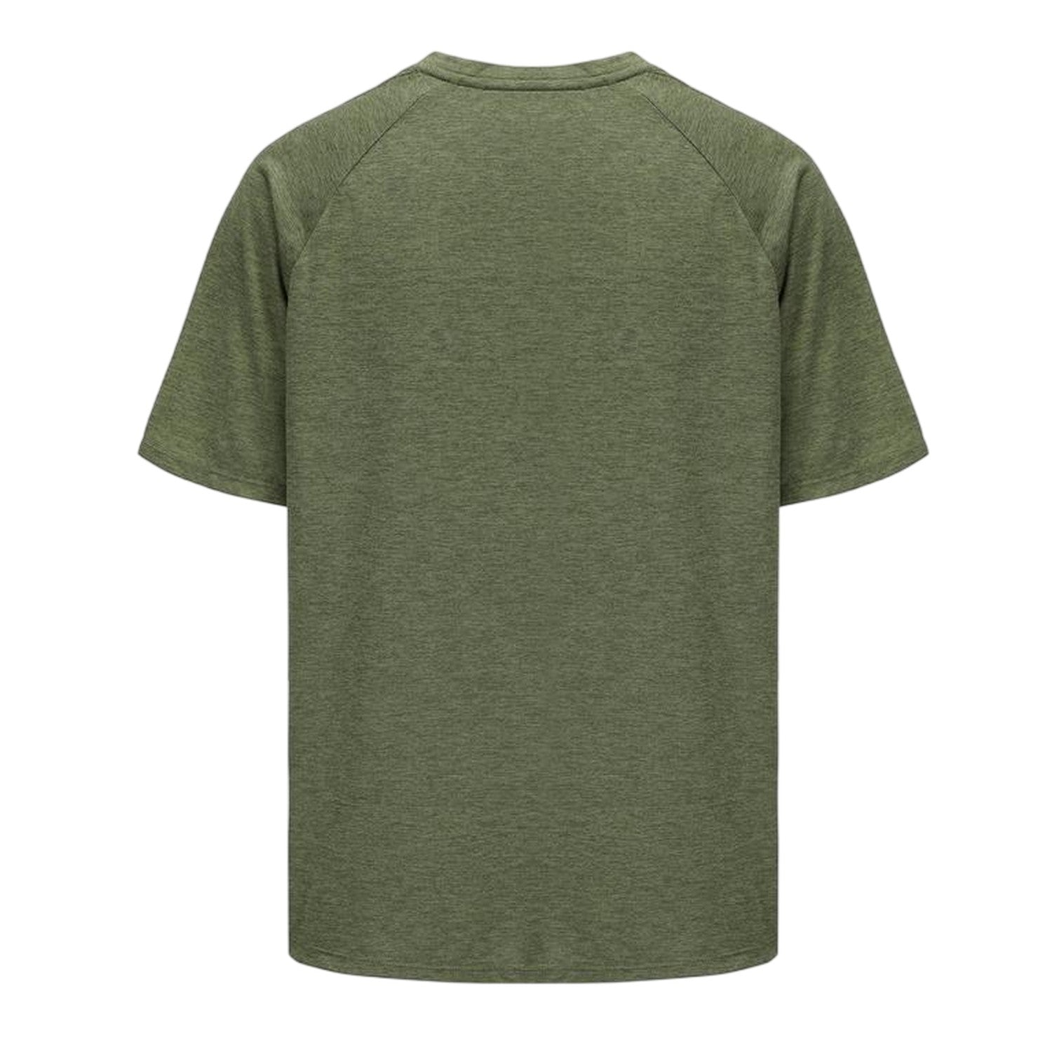 Khaki Marl Marl - Back - Everlast Mens Chest Logo T-Shirt