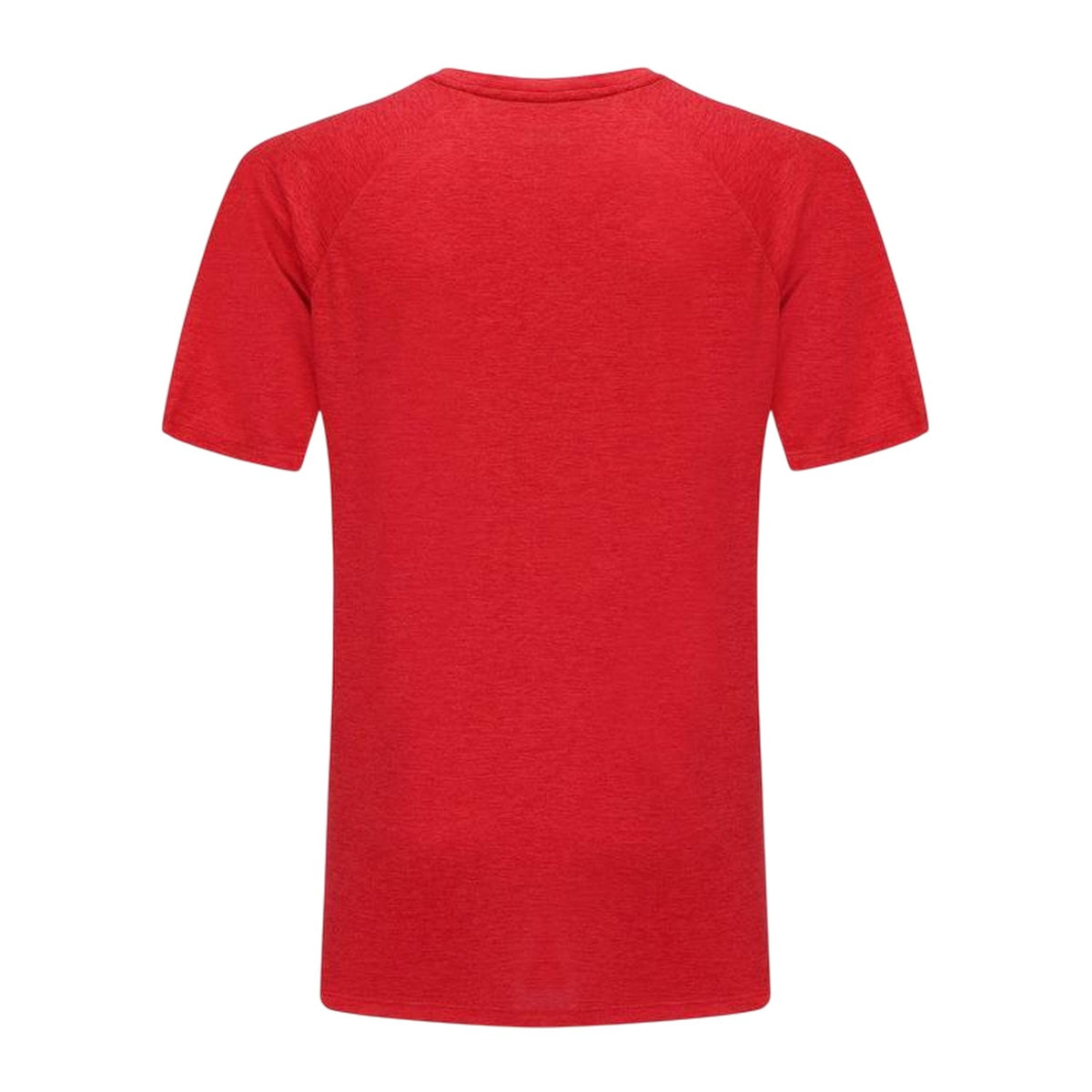 Red Melange Marl - Back - Everlast Mens Chest Logo T-Shirt
