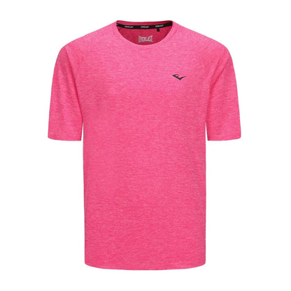 Pink Peony Marl - Front - Everlast Mens Chest Logo T-Shirt