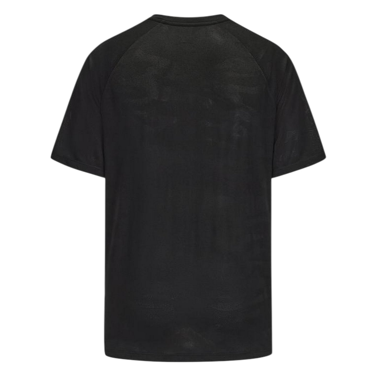 Black - Back - Everlast Mens Chest Logo T-Shirt