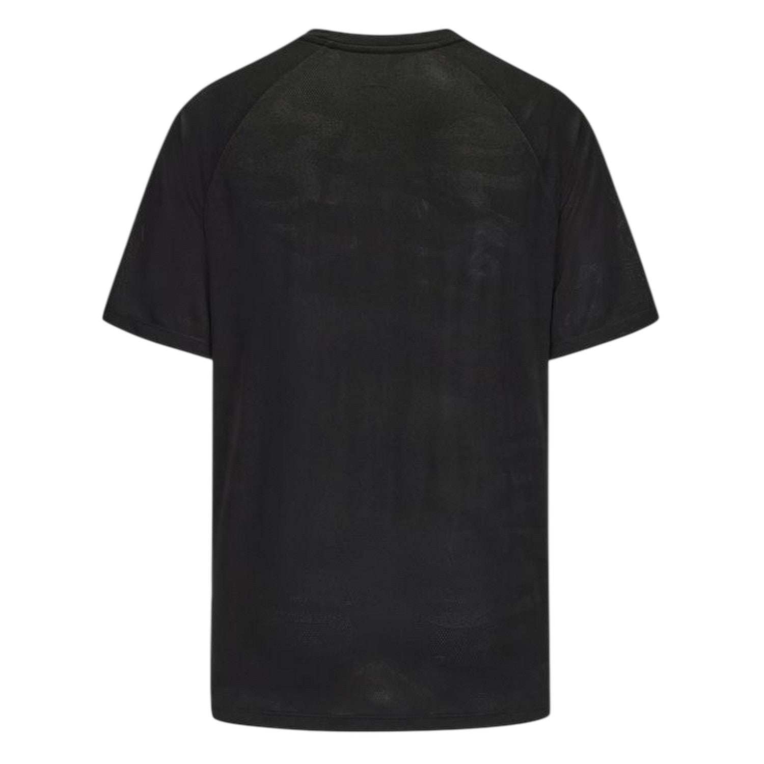 Black - Back - Everlast Mens Chest Logo T-Shirt