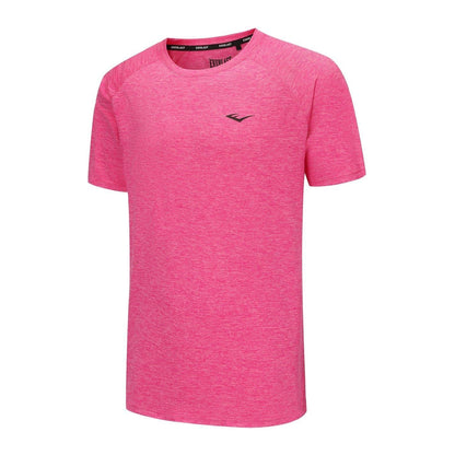 Pink Marl - Side - Everlast Mens Chest Logo T-Shirt