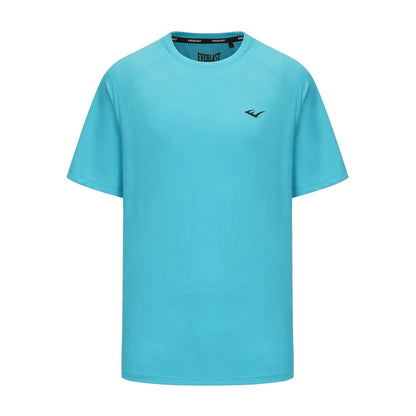 Cyan - Front - Everlast Mens Chest Logo T-Shirt