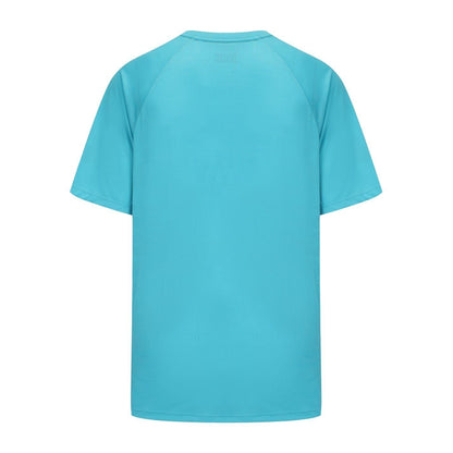 Cyan - Side - Everlast Mens Chest Logo T-Shirt