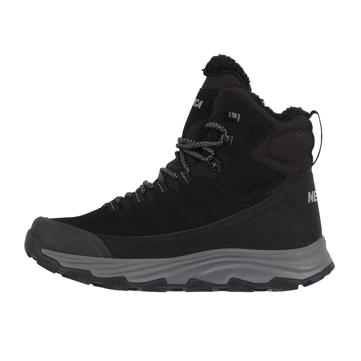Black - Back - Nevica Mens Lockman Waterproof Winter Boots