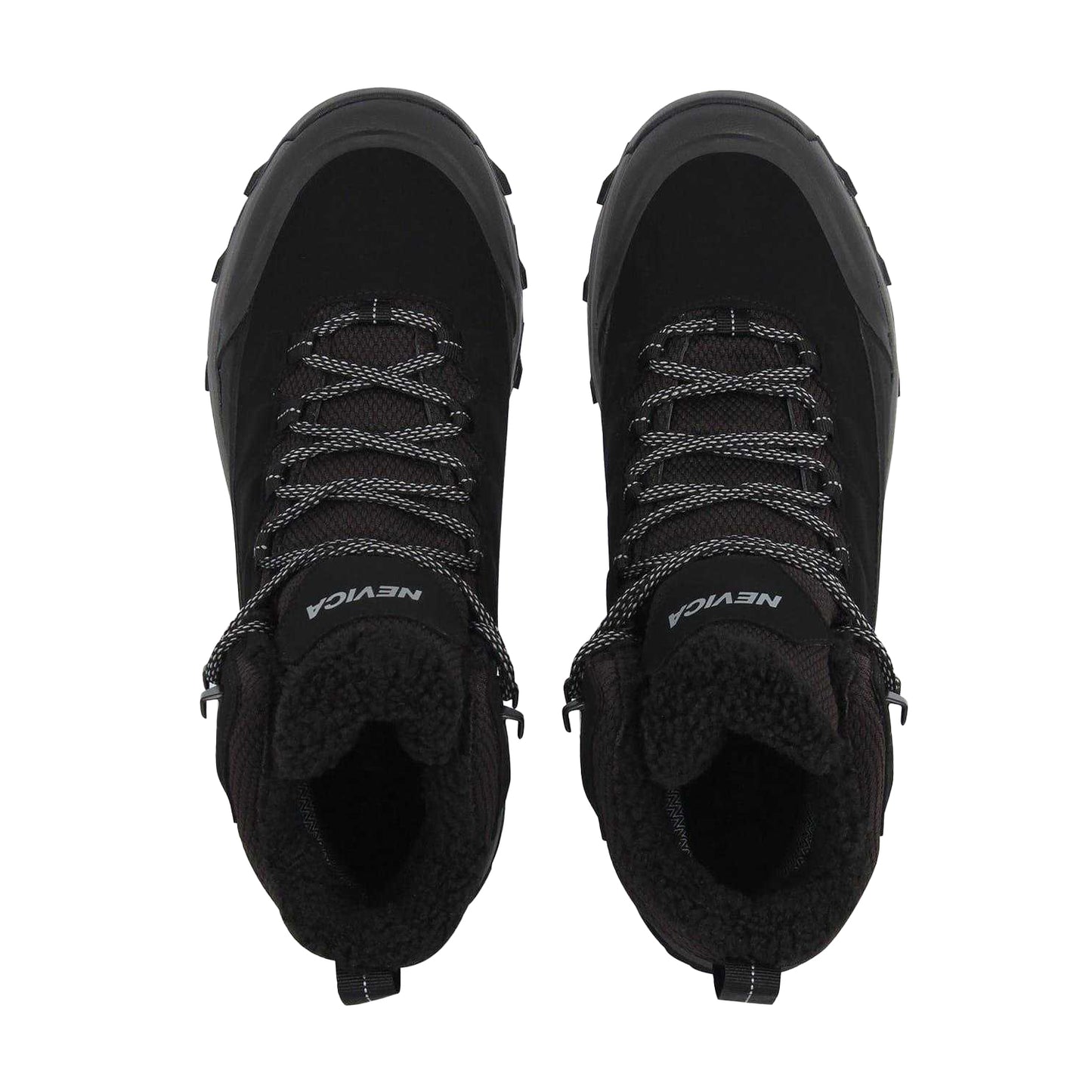 Black - Side - Nevica Mens Lockman Waterproof Winter Boots