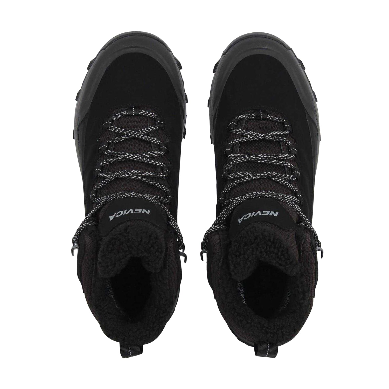 Black - Side - Nevica Mens Lockman Waterproof Winter Boots