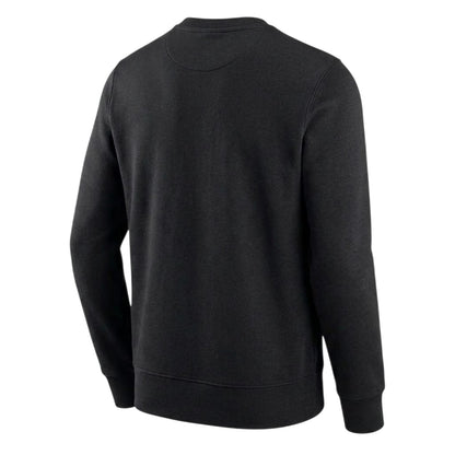 Black - Back - Sunderland AFC Mens Essential Crest Crew Neck Sweatshirt