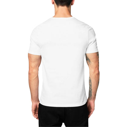 White-Black-Grey - Back - Boss Mens Embroidered Logo Crew Neck T-Shirt (Pack of 3)