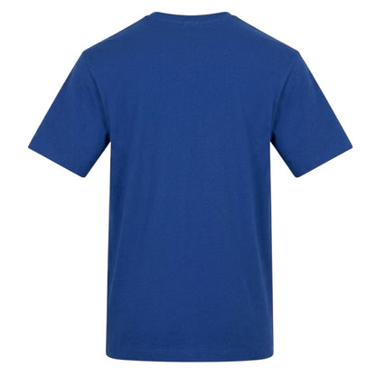 Blue - Back - AWD Mens Carabao Cup Printed Cotton T-Shirt
