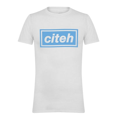 White - Front - AWD Mens Carabao Cup Printed Cotton T-Shirt