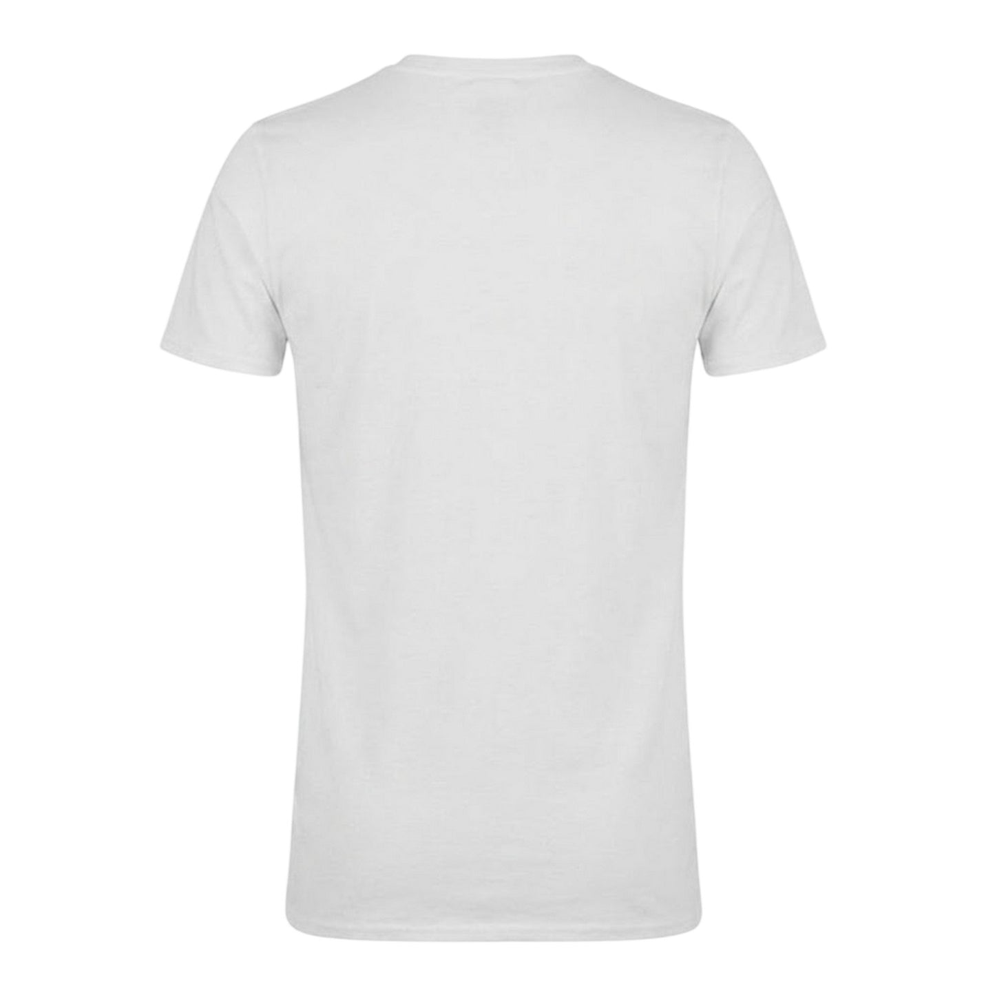 White - Back - AWD Mens Carabao Cup Printed Cotton T-Shirt