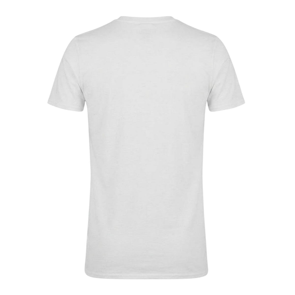 White - Back - AWD Mens Carabao Cup Printed Cotton T-Shirt
