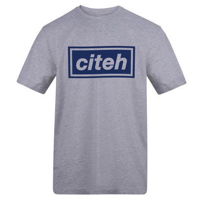 Grey - Front - AWD Mens Carabao Cup Printed Cotton T-Shirt