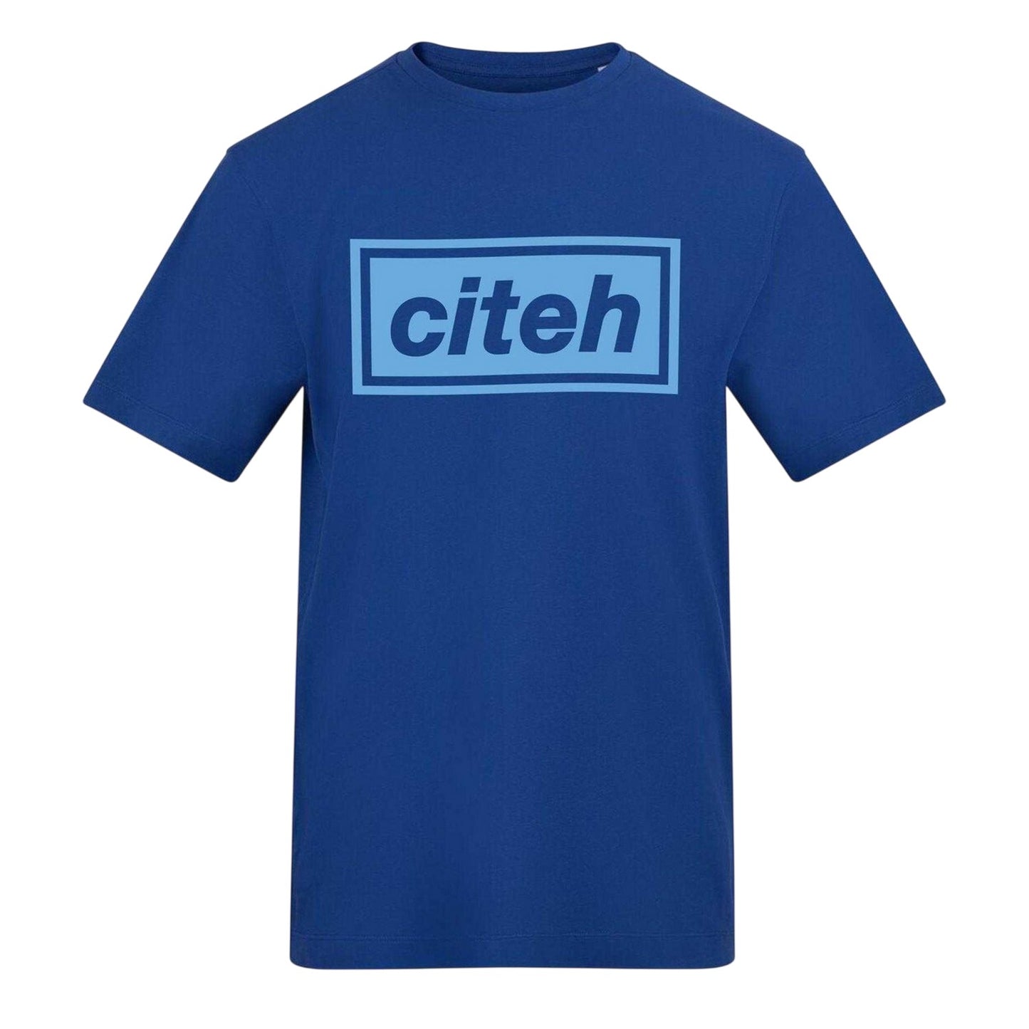 Blue - Front - AWD Mens Carabao Cup Printed Cotton T-Shirt