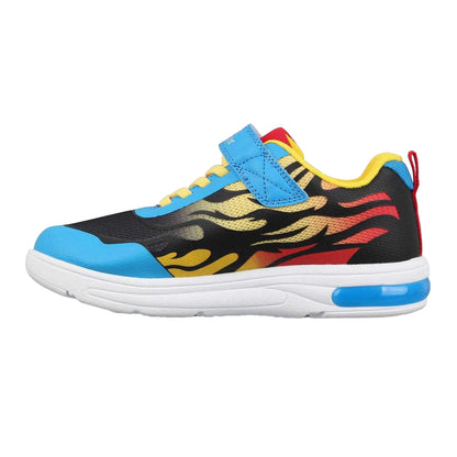 Blue - Back - Slazenger Childrens-Kids Go 2.0 Light Up Trainers