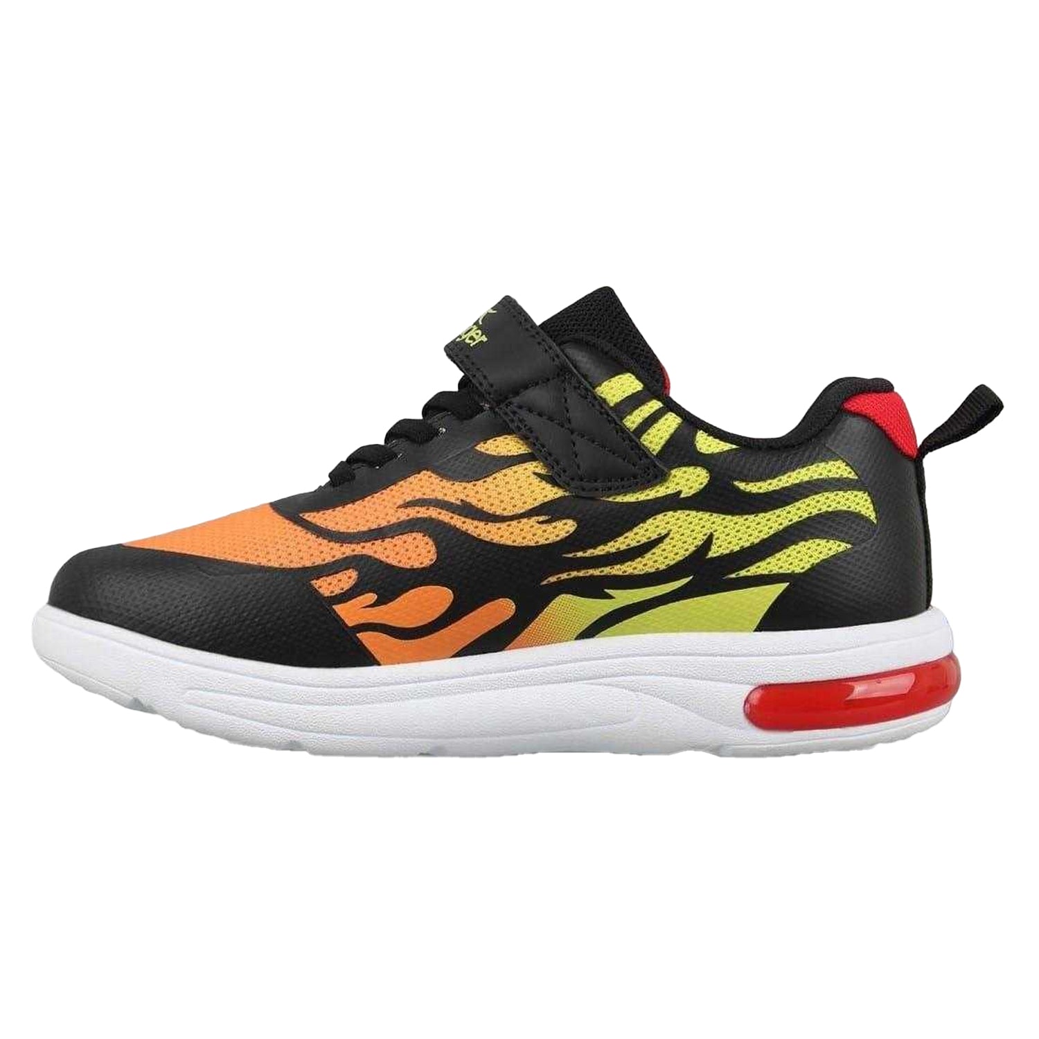 Red - Back - Slazenger Childrens-Kids Go 2.0 Light Up Trainers