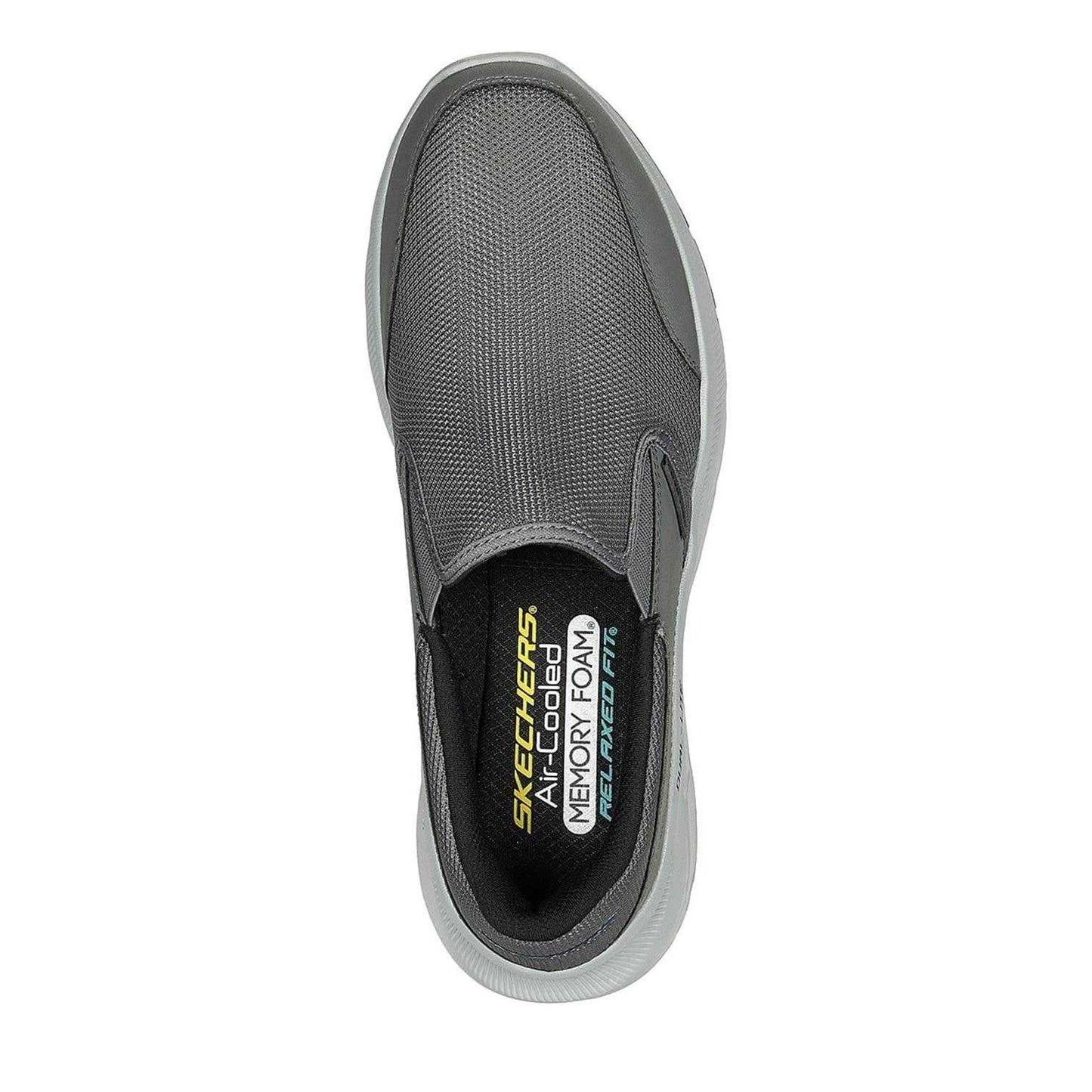 Charcoal - Side - Skechers Mens Equalizer 5.0 Persistable Trainers