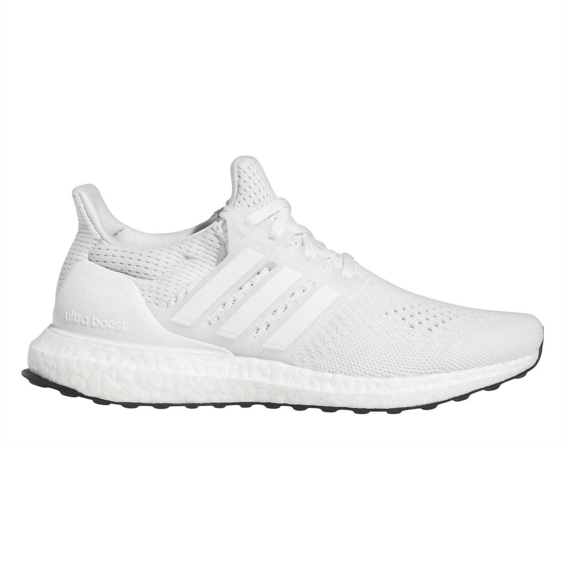 White - Front - Adidas Womens-Ladies Ultraboost 1.0 Trainers