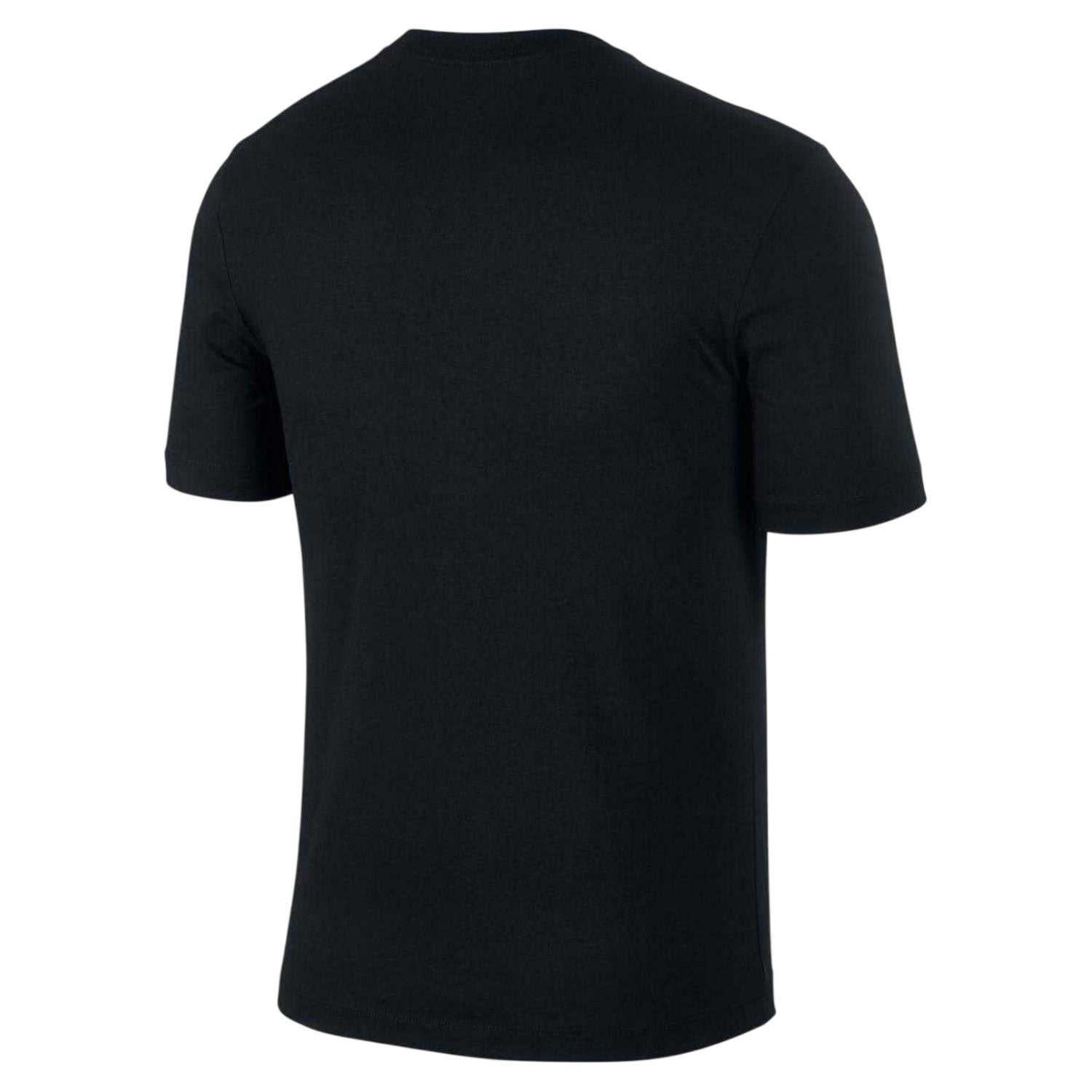 Black-White - Back - Nike Mens Futura Chest Logo T-Shirt