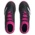 Black - Side - Adidas Childrens-Kids Predator Accuracy 3 Indoor Football Boots