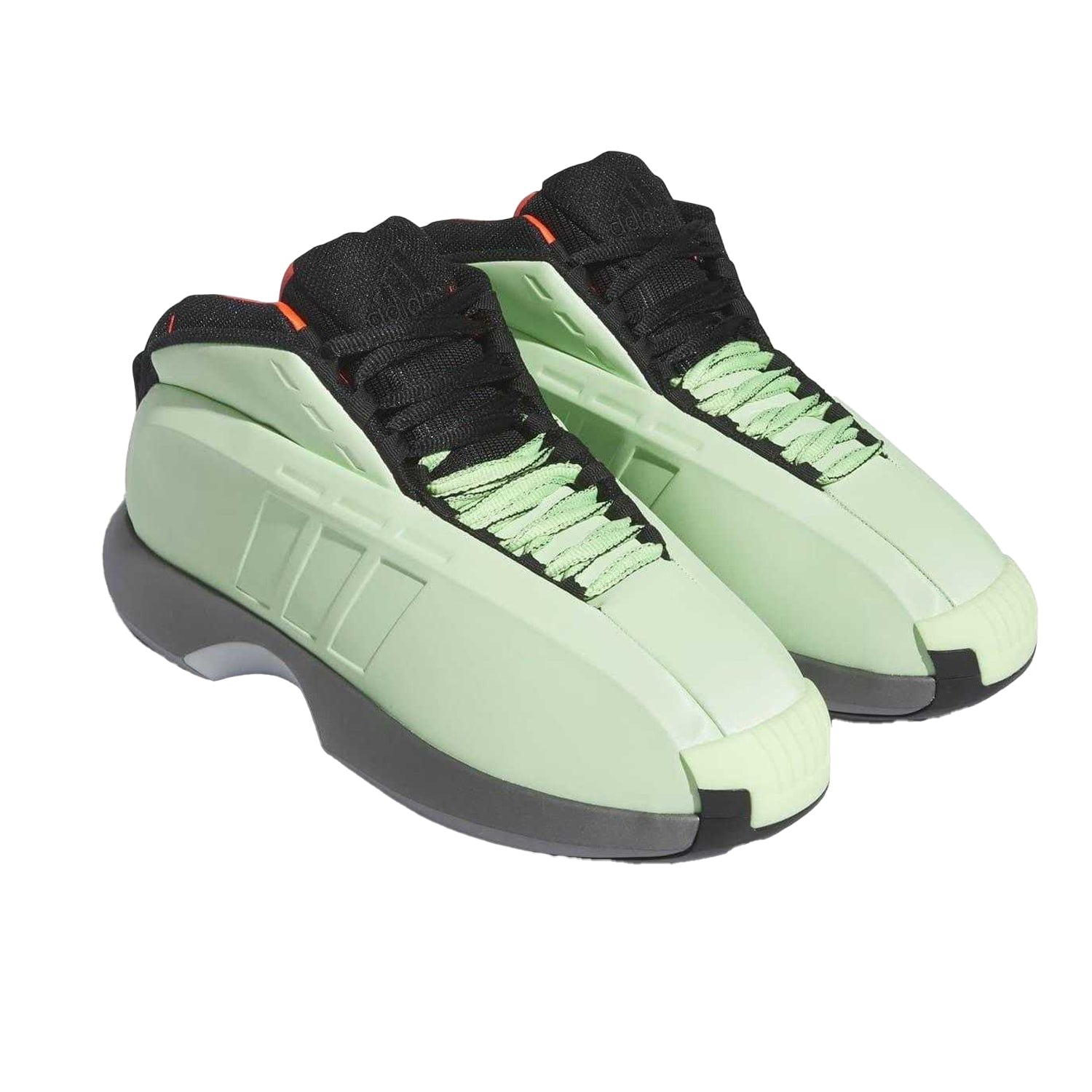Mint - Pack Shot - Adidas Mens Crazy 1 Mesh Trainers