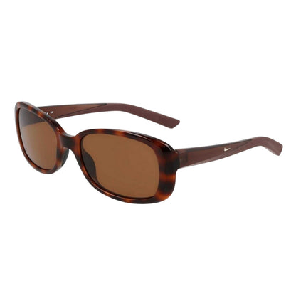 Brown - Back - Nike Unisex Adult Breeze Plastic Oval Sunglasses