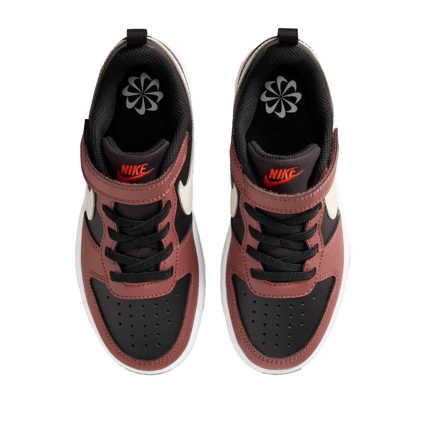 Black-Red - Lifestyle - Nike Boys Court Borough Cupsole Trainers